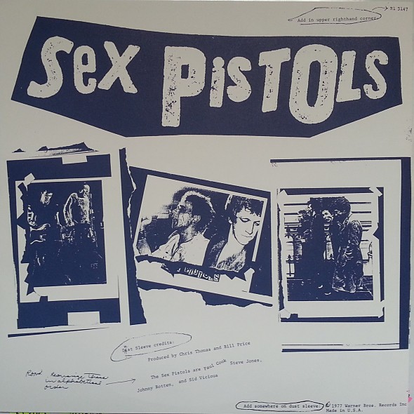 Sex Pistols Never Mind The Bollocks Heres The Sex Pistols New Vinyl High Fidelity Vinyl 