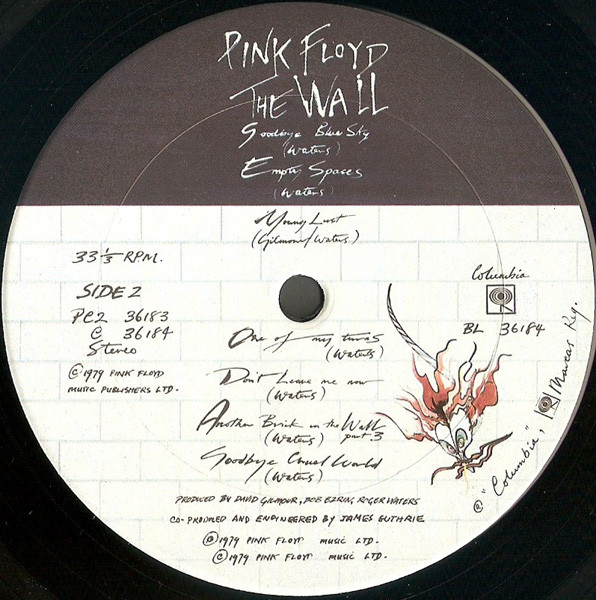 Pink Floyd - The Wall - Used Vinyl - High-Fidelity Vinyl Records and Hi