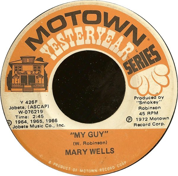 Mary Wells My Guy / What's Easy For Two Is So Hard For One Used