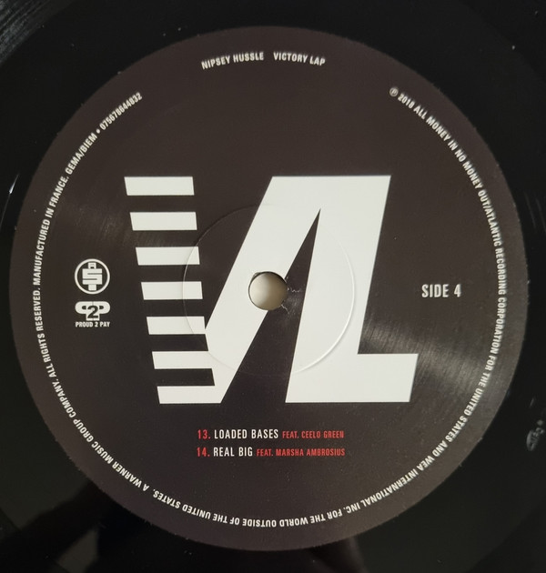 Nipsey Hussle Vinyl Record Art