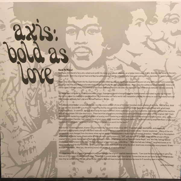 Jimi Hendrix Axis Bold As Love Vinyl Discogs | romulogoncalves.com.br