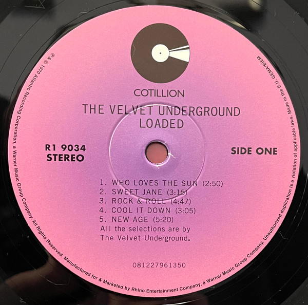 The Velvet Underground - Loaded - New Vinyl - High-Fidelity Vinyl