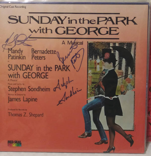 Stephen Sondheim – Sunday hot In The Park With George (A Musical) Vinyl Record LP