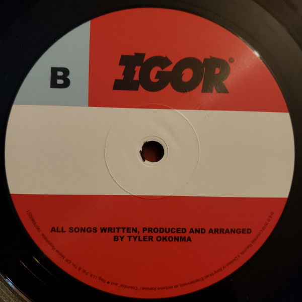 Alliance Entertainment Tyler The Creator - IGOR Vinyl Record