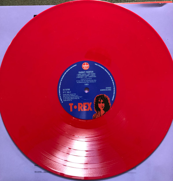 T. REX T.レックス レコード LP 赤盤 T. REX T.レックス レコード LP