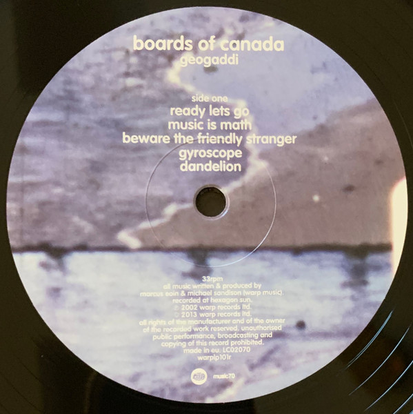 Boards Of Canada - Geogaddi - New Vinyl - High-Fidelity Vinyl