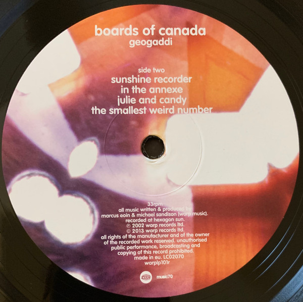 Boards Of Canada - Geogaddi - New Vinyl - High-Fidelity Vinyl