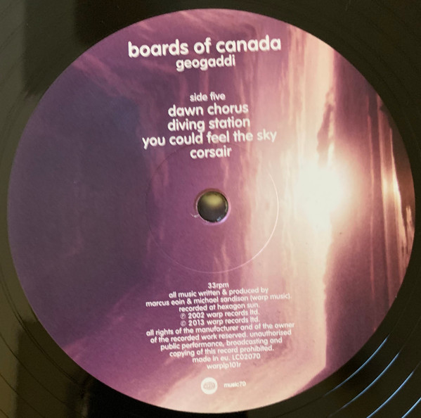 Boards Of Canada - Geogaddi - New Vinyl - High-Fidelity Vinyl