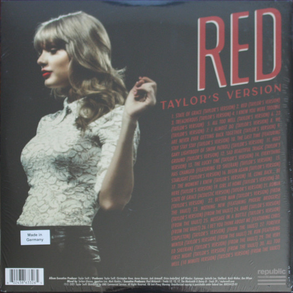 Red (Taylor's Ver.) Glistened As It Fell カテゴリー 【公式通販】