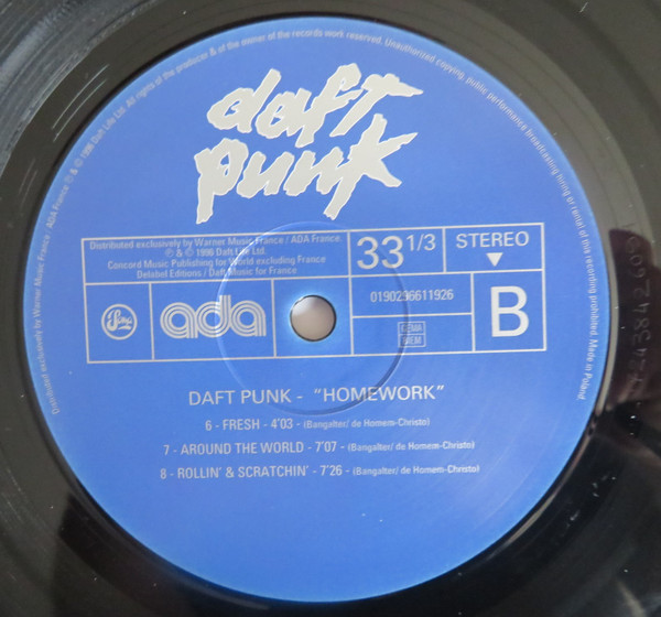 Daft Punk - Homework - New Vinyl - High-Fidelity Vinyl Records and