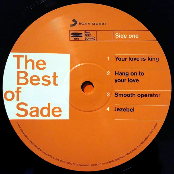 Sade - The Best Of Sade - New Vinyl - High-Fidelity Vinyl Records