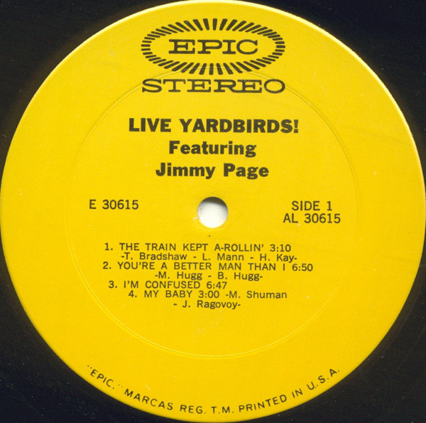 新品CD】 Yardbirds / Live Yardbirds! Featuring Jimmy Page - CD