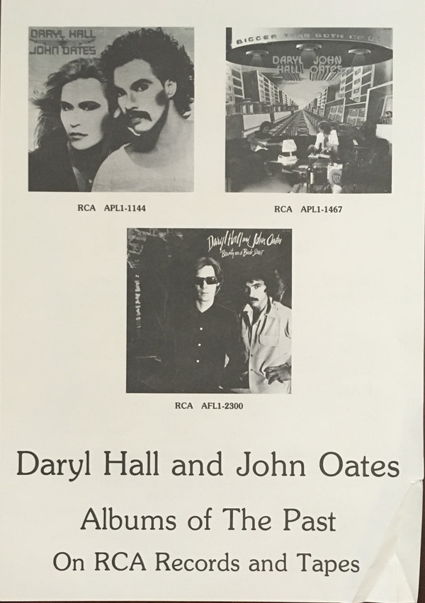 Daryl Hall & John Oates - Along The Red Ledge - Used Vinyl - High-Fidelity Vinyl Records and Hi-Fi Hollywood Los Angeles CA