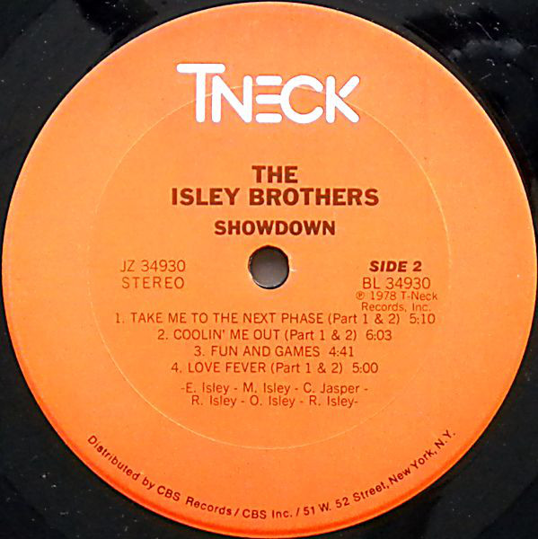 The Isley Brothers - Showdown - Used Vinyl - High-Fidelity Vinyl