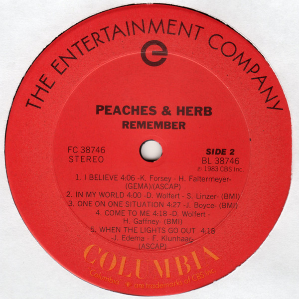 Peaches & Herb — Groove Entertainment, Inc.