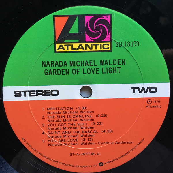 Narada Michael Walden - Garden Of Love Light - Used Vinyl - High-Fidelity  Vinyl Records and Hi-Fi Equipment Hollywood Los Angeles CA