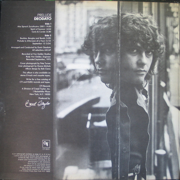 Eumir Deodato - Prelude - Used Vinyl - High-Fidelity Vinyl Records and ...