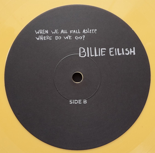 Billie Eilish - When We All Fall Asleep, Where Do We Go? - New Vinyl ...