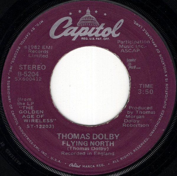 Thomas Dolby She Blinded Me With Science Used Vinyl High Fidelity Vinyl Records And Hi Fi 