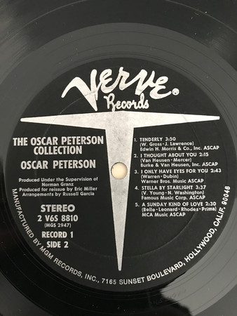 Oscar Peterson - The Oscar Peterson Collection - Used Vinyl - High