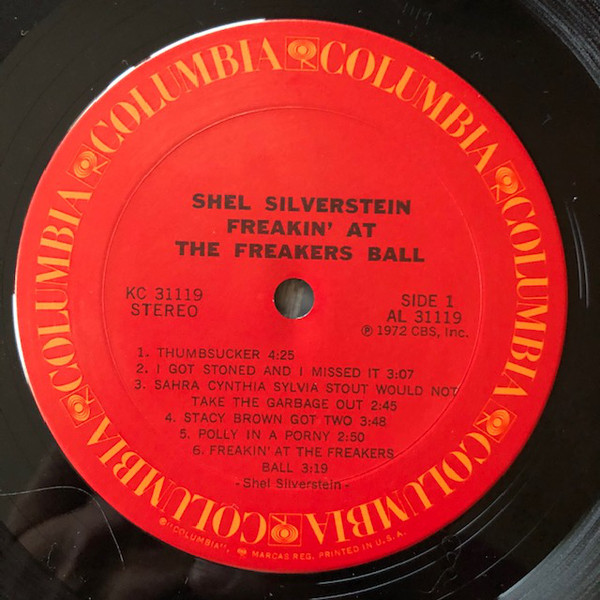 Shel Silverstein - Freakin' At The Freakers Ball - Used Vinyl -  High-Fidelity Vinyl Records and Hi-Fi Equipment Hollywood Los Angeles CA