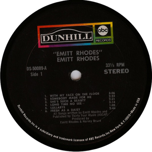 Emitt Rhodes - Emitt Rhodes - Used Vinyl - High-Fidelity Vinyl Records ...