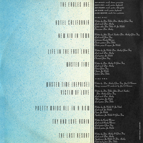 The Eagles, Los Angeles 1976 “Hotel California” Composite