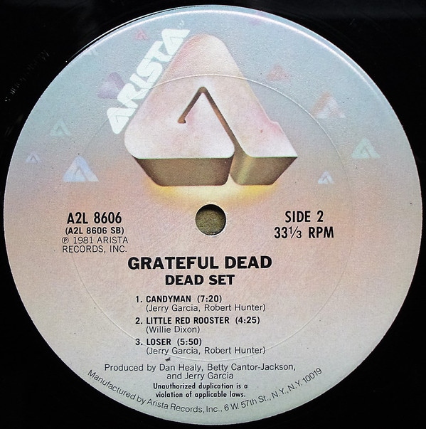 dead set font grateful album