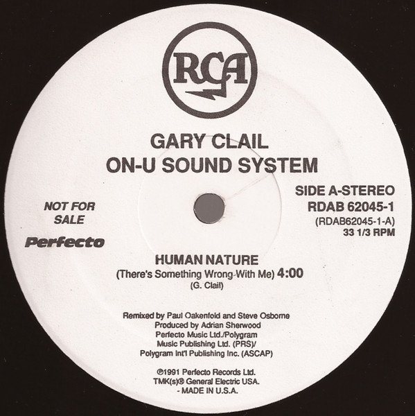 Gary Clail & On-U Sound System - Human Nature - Used Vinyl - High