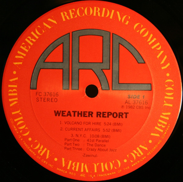 Weather Report - Weather Report - Used Vinyl - High-Fidelity Vinyl ...