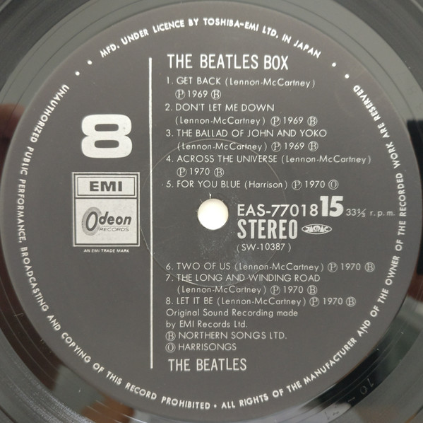 The Beatles - From Liverpool - The Beatles Box - Used Vinyl - High ...