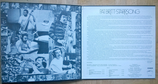 Pat Britt - Starrsong - Used Vinyl - High-Fidelity Vinyl Records