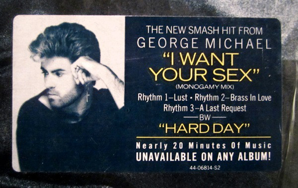 George Michael I Want Your Sex Used Vinyl High Fidelity Vinyl