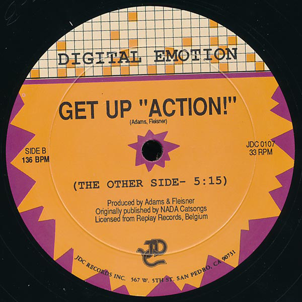 digital emotion get up action текст