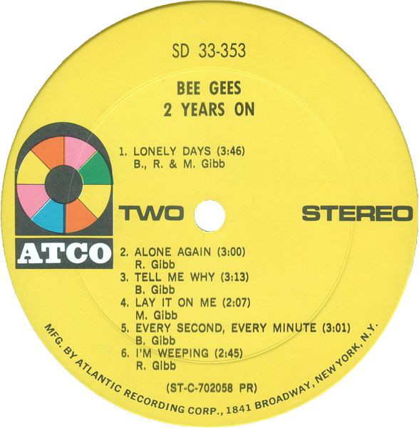 Bee Gees - Tell Me Why 