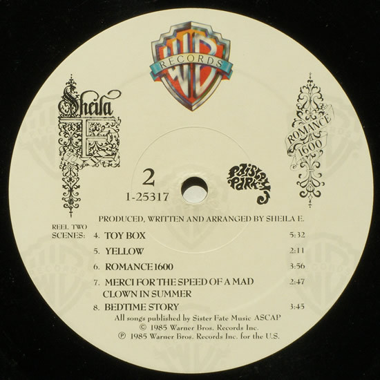 Sheila E. - In Romance 1600 - Used Vinyl - High-Fidelity Vinyl