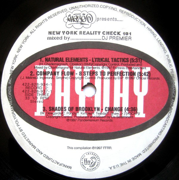 Eric Haze - DJ Premier - New York Reality Check 101 - Used Vinyl