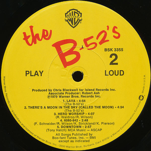 The B-52's - The B-52's - Used Vinyl - High-Fidelity Vinyl