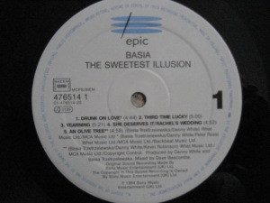 Basia - The Sweetest Illusion - Used Vinyl - High-Fidelity Vinyl