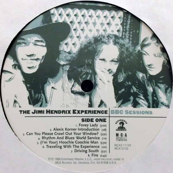 The Jimi Hendrix Experience - BBC Sessions - Used Vinyl - High-Fidelity ...