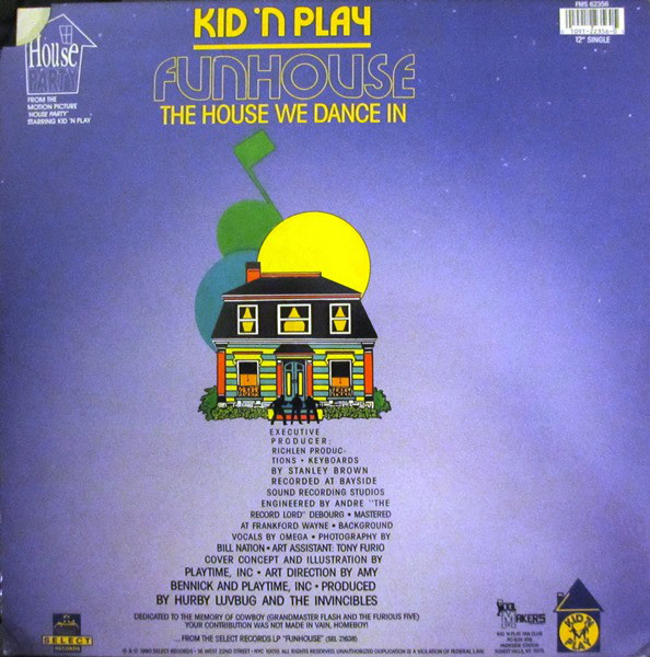 Kid 'N' Play - Funhouse (The House We Dance In) - Used Vinyl - High ...