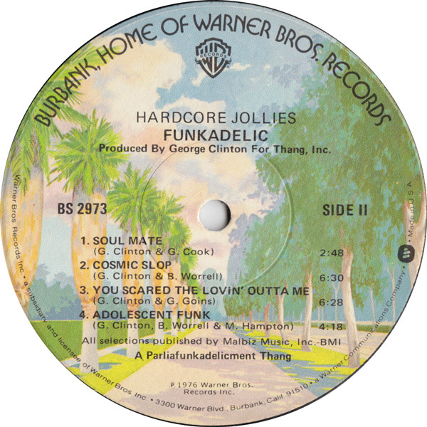 Funkadelic - Hardcore Jollies - Used Vinyl - High-Fidelity Vinyl