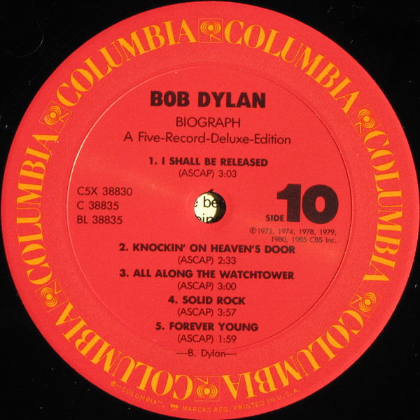 Bob Dylan - Biograph - Used Vinyl - High-Fidelity Vinyl Records and