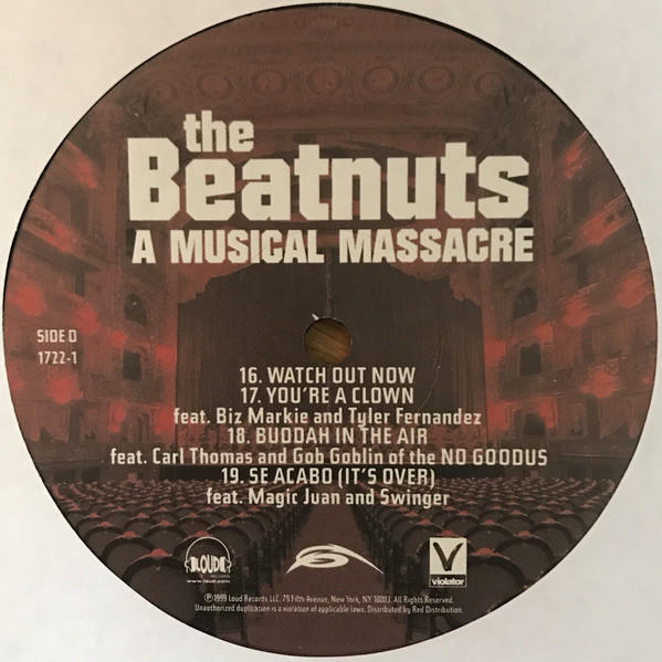 The Beatnuts - A Musical Massacre - Used Vinyl - High-Fidelity