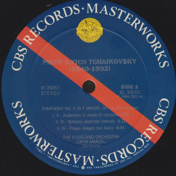 Pyotr Ilyich Tchaikovsky - Symphony No. 4 - Used Vinyl - High-Fidelity ...