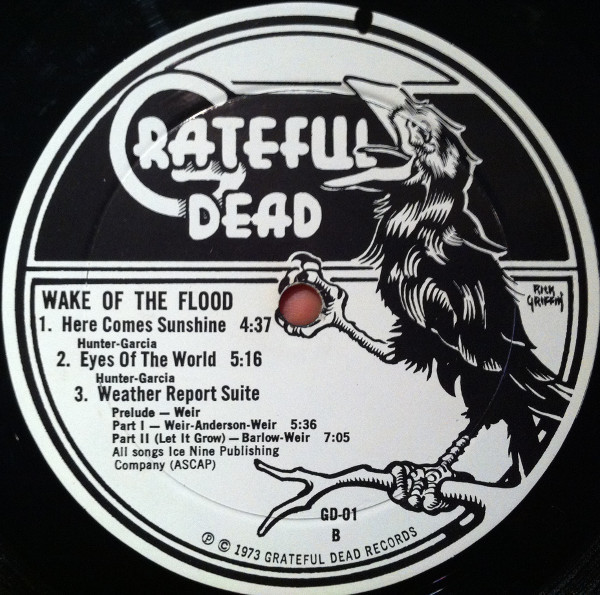 The Grateful Dead - Wake Of The Flood Used Vinyl - Vinyl and Hi-Fi Equipment Hollywood Los Angeles CA