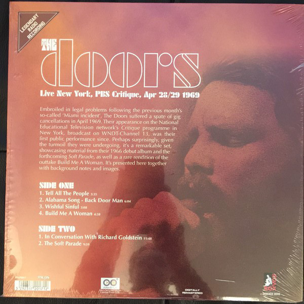 Live in New York (The Doors live album) - Wikipedia