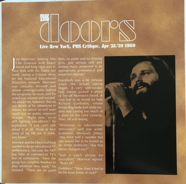 Live in New York (The Doors live album) - Wikipedia