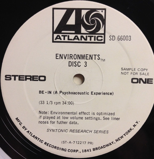 No Artist - Environments 3 (Totally New Concepts In Stereo Sound - Disc ...