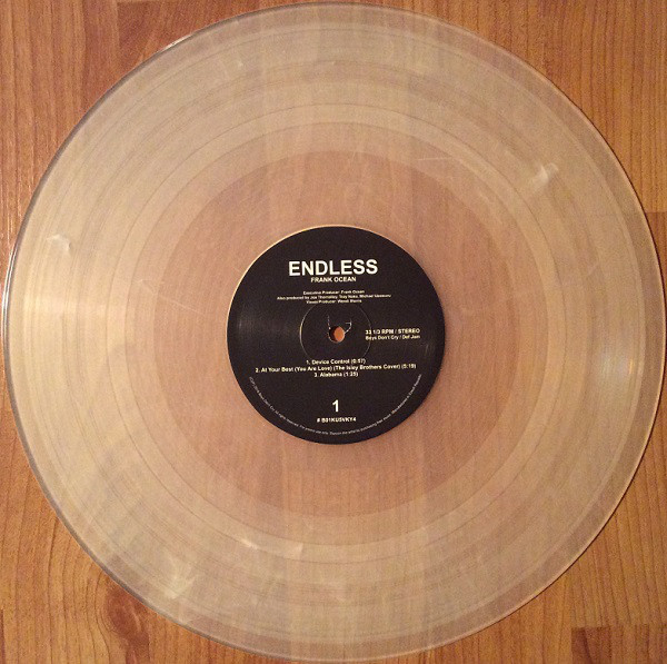 Frank Ocean - Endless - New Vinyl - High-Fidelity Vinyl Records